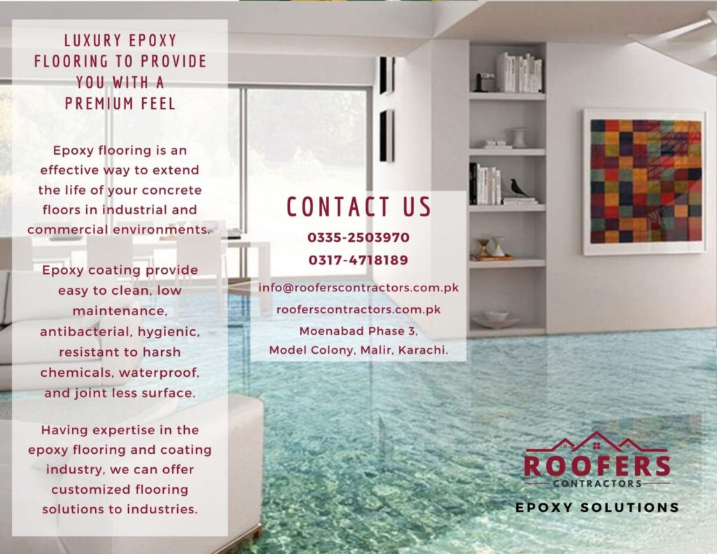 Epoxy floor coating brochure